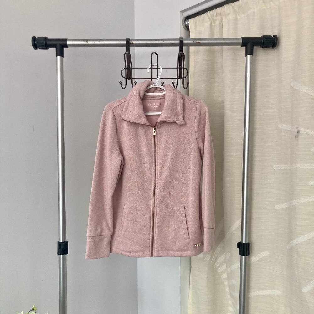 Light Pink Zip Up Jacket